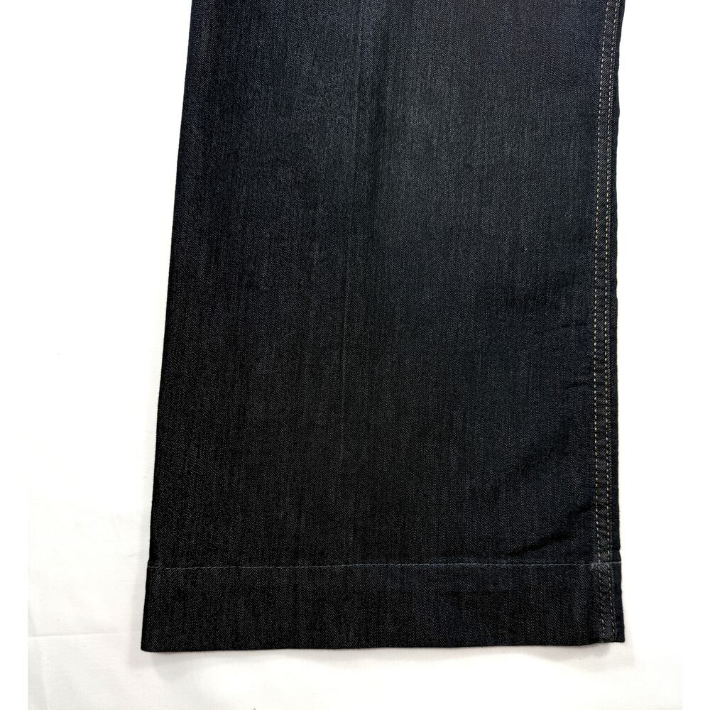 Anthropologie Maeve Women Size 30 Colette Wide-Leg Denim Crop Jeans High-Waist - Picture 8 of 16